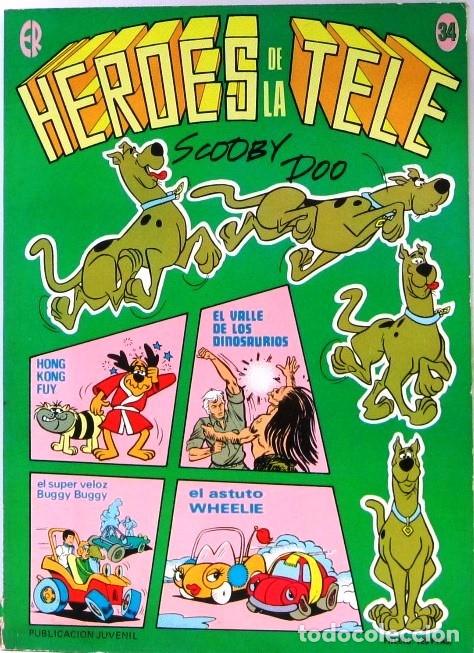 Tebeos: HEROES DE LA TELE - N&ordm; 34 - SCOOBY DOO - COMIC