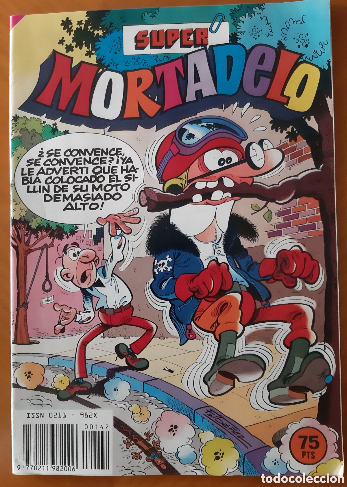 Tebeos: C&oacute;mic S&uacute;per Mortadelo. Bruguera. N&uacute;mero 142