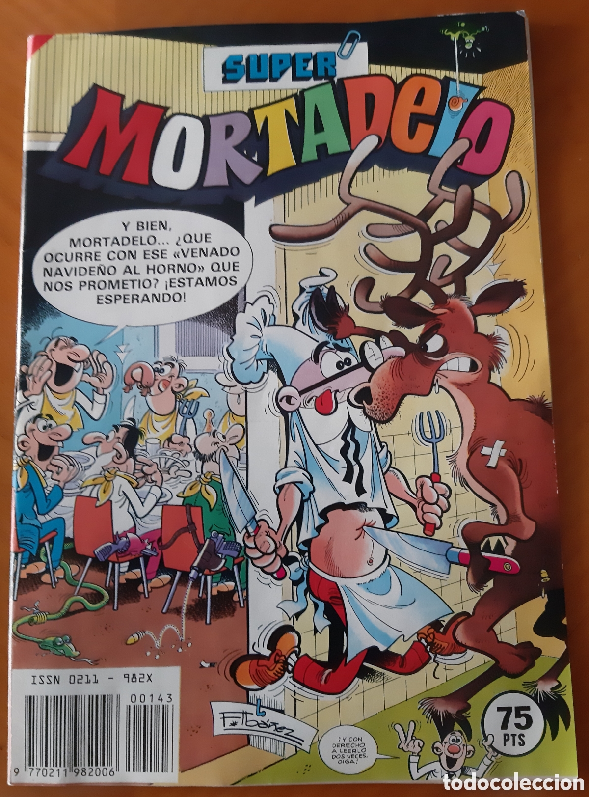Tebeos: C&oacute;mic S&uacute;per Motadelo. Bruguera. N&uacute;mero 143