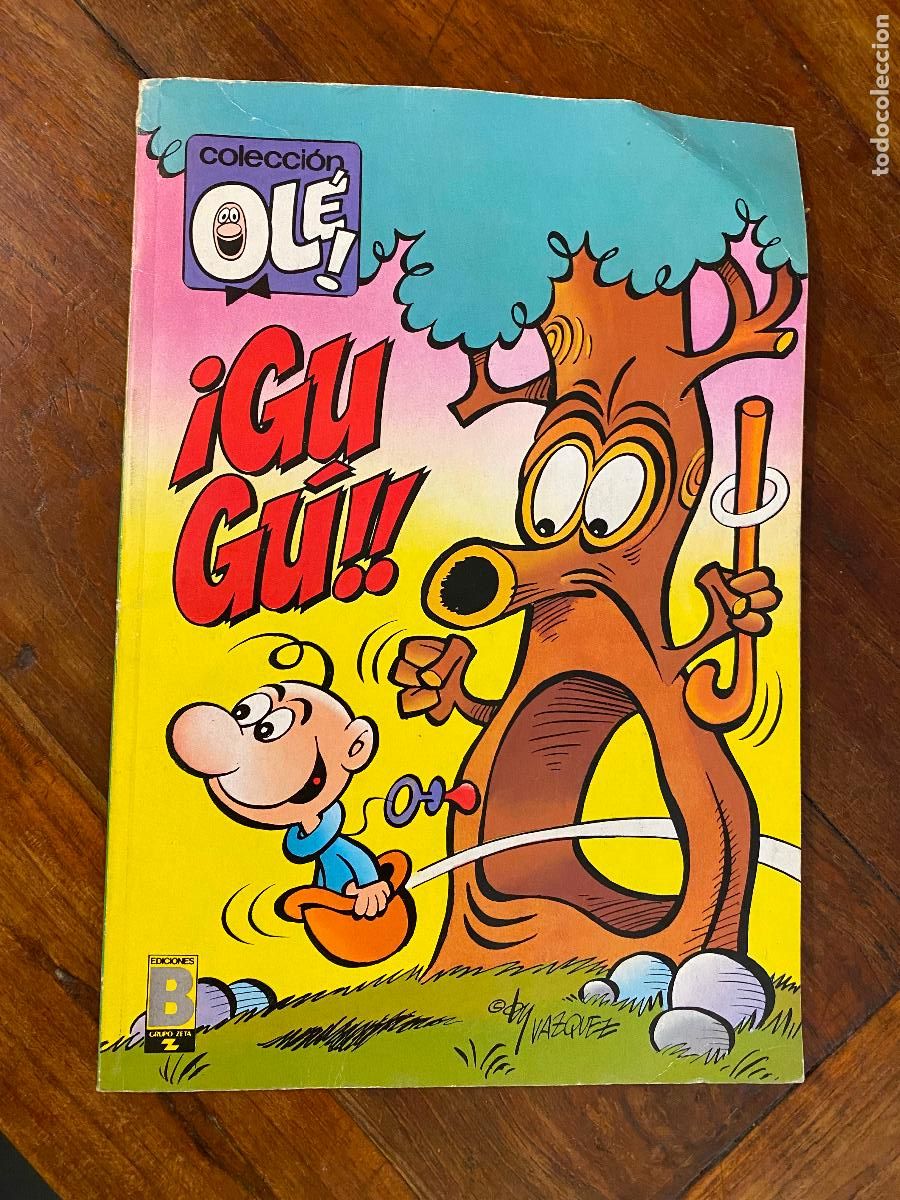 Tebeos: OLE 54 GU GU&iexcl;&iexcl; (ANGELITO),DE B&iexcl;VAZQUEZ,1&ordf; EDICION,(DE 417).EDICIONES B,A&Ntilde;O 1987