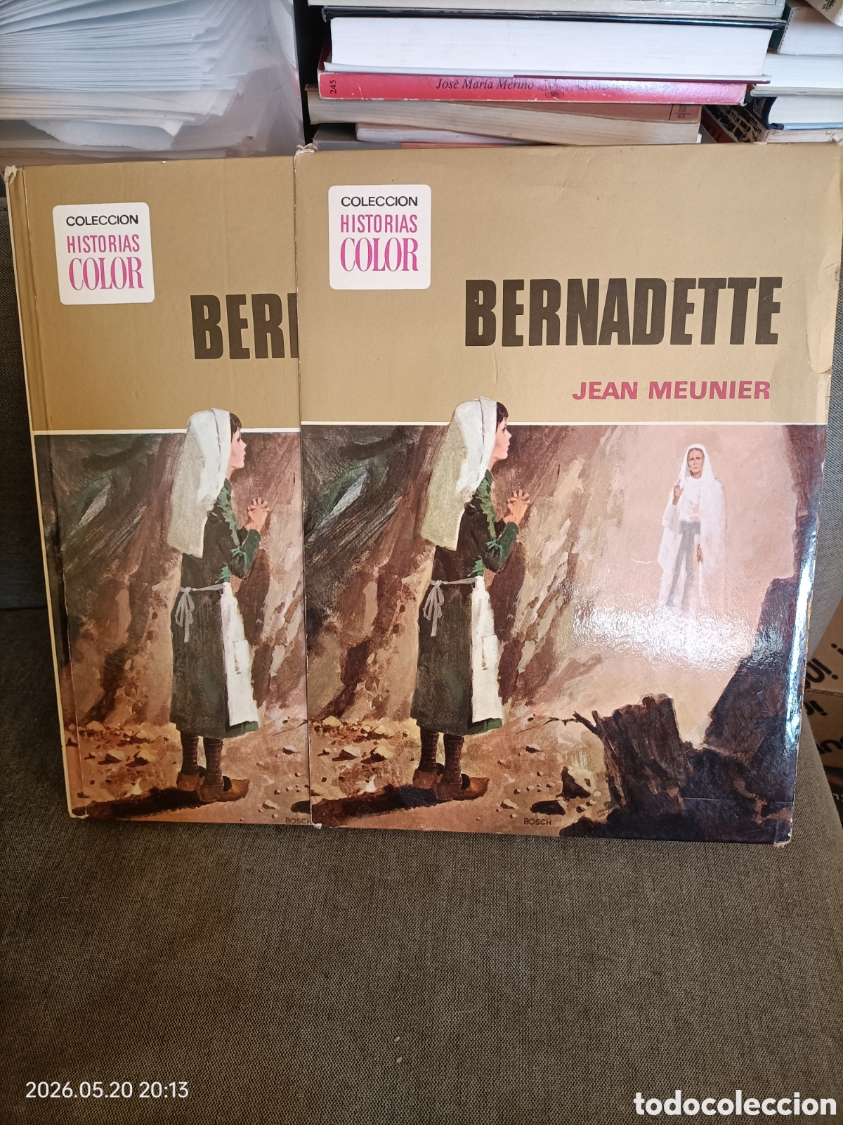 Tebeos: HISTORIAS COLOR. CL&Aacute;SICOS JUVENILES. N&ordm; 2. bernadette. BRUGUERA. 1&ordf;ED 1973.