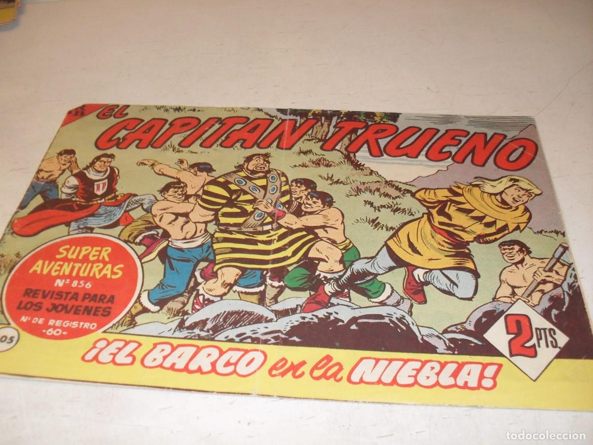 Tebeos: EL CAPITAN TRUENO,(ORIGINAL) N&ordm; 405,EL BARCO EN LA NIEBLA&iexcl;&iexcl;,DE V.MORA,DE 618.BRUGUERA,1956