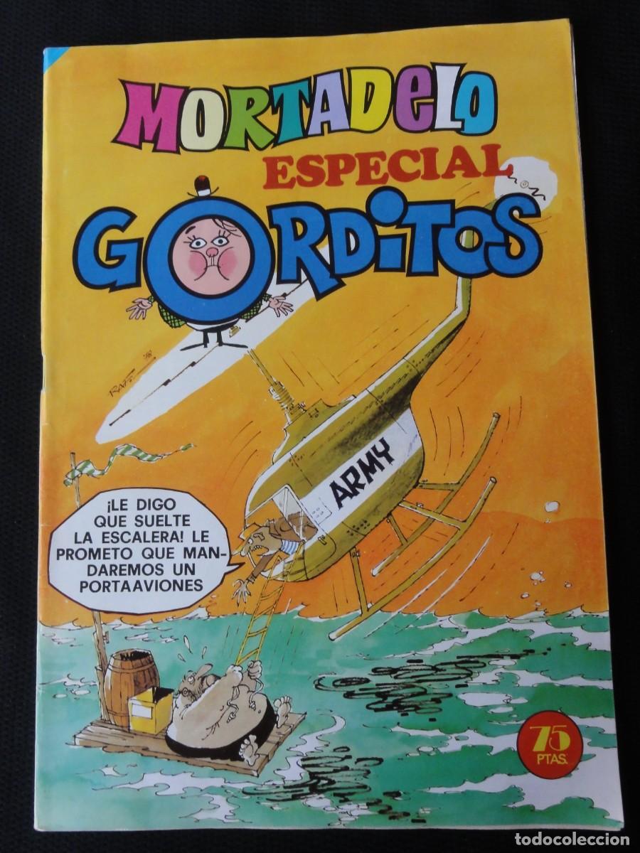 Tebeos: MORTADELO ESPECIAL GORDITOS. N&ordm; 55. 100 P&Aacute;GINAS. A&Ntilde;O 1975-1986. EDITORIAL. BRUGUERA. C-49