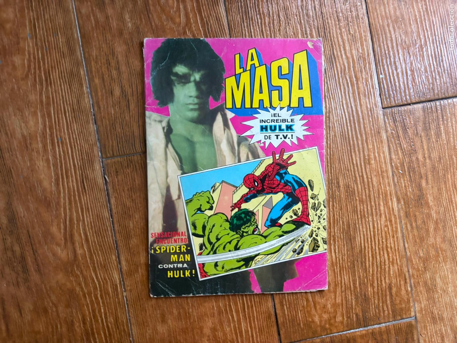 Tebeos: LA MASA CONTRA SPIDERMAN - EL INCREIBLE HULK EDITORIAL BRUGUERA