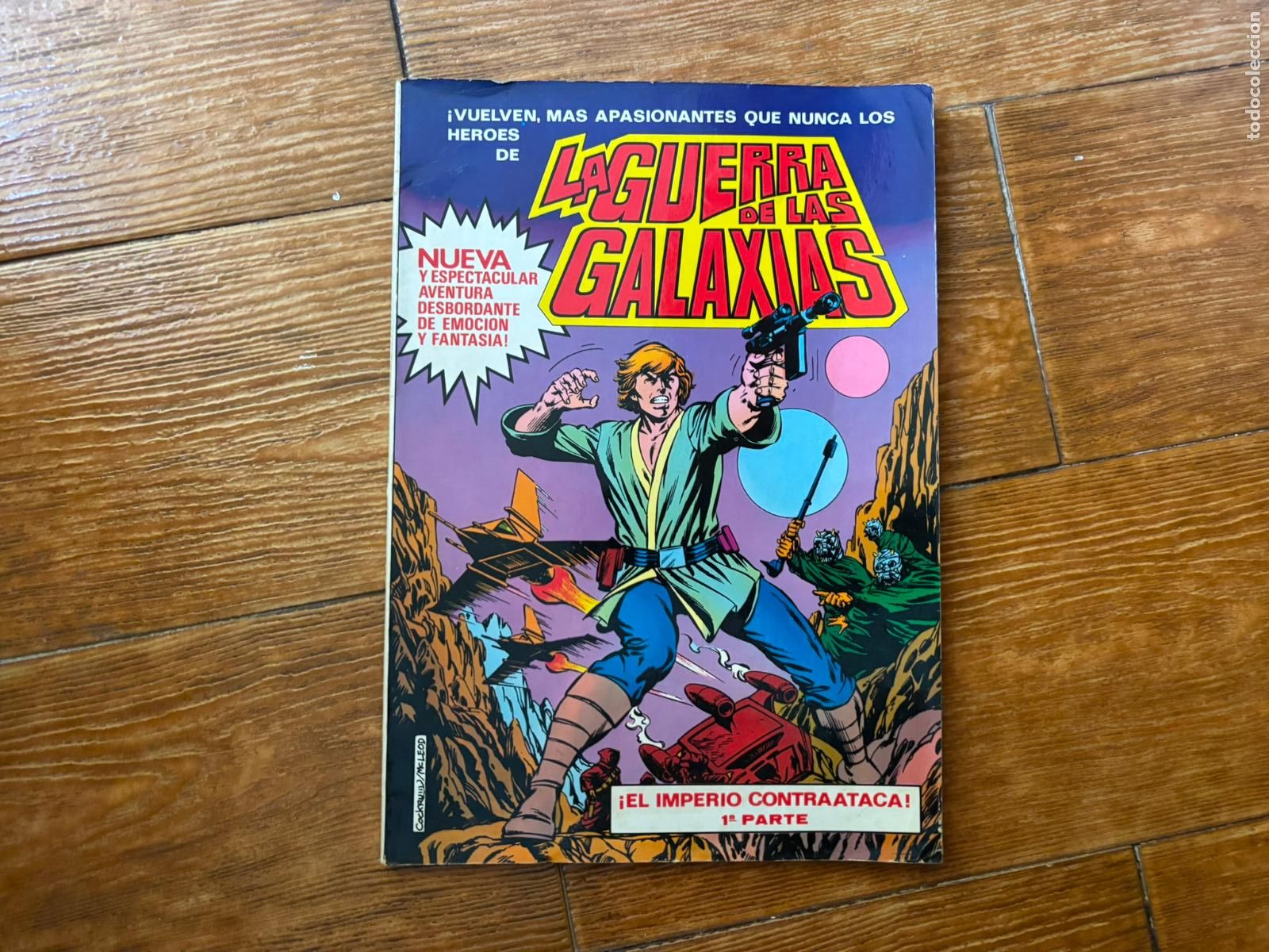 Tebeos: LA GUERRA DE LAS GALAXIAS - EL IMPERIO CONTRAATACA 1&ordf; PARTE STAR WARS EDITORIAL BRUGUERA 1979