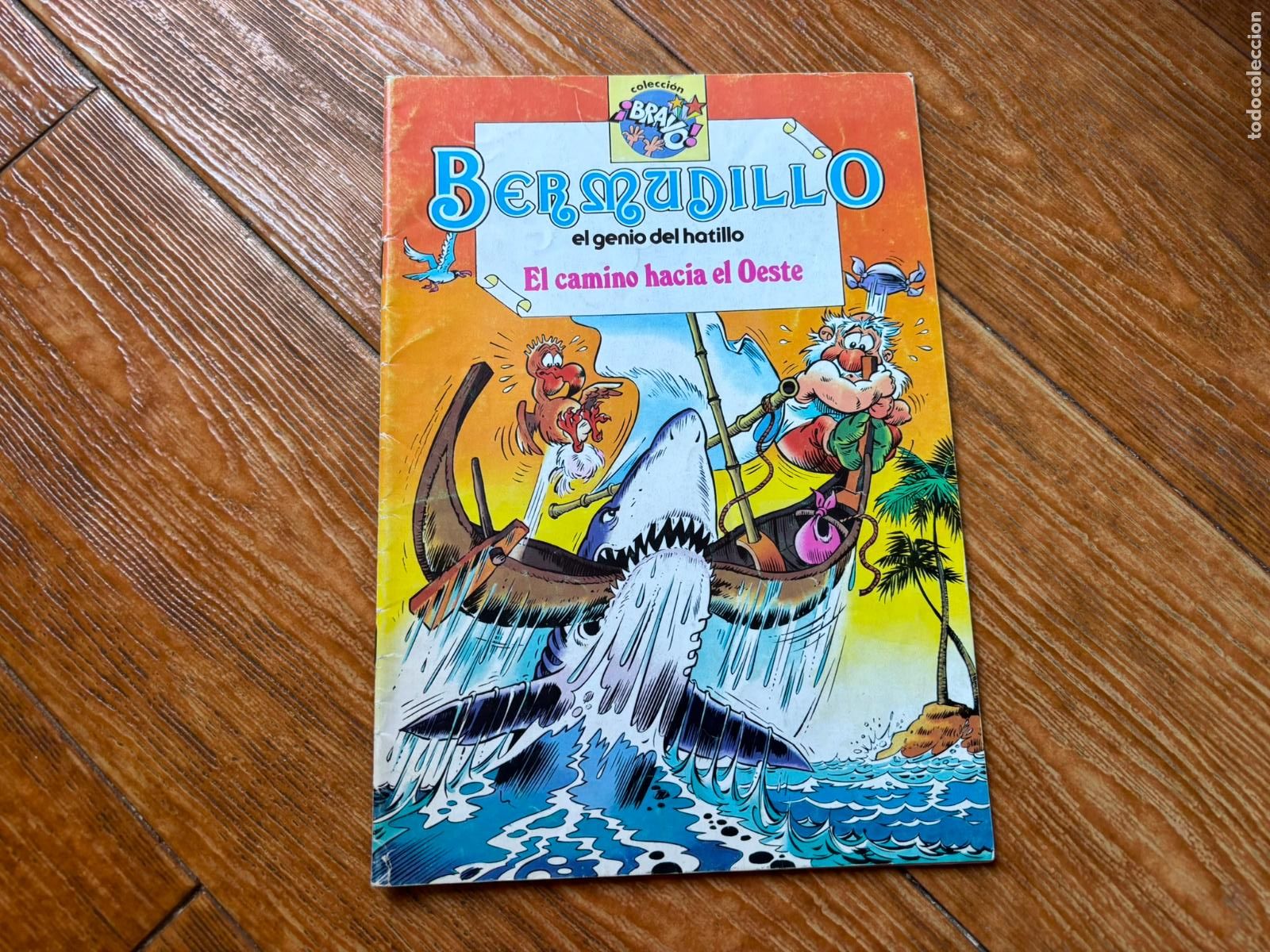 Tebeos: COLECCION BRAVO BERMUDILLO EL GENIO DEL HATILLO N&ordm; 6 CAMINO DEL OESTE EDITORIAL BRUGUERA