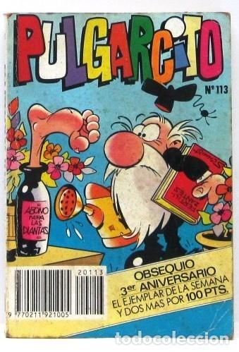 Tebeos: PULGARCITO - N&ordm; 113 - RETAPADO - CONTIENE N&ordm; 14-13- 113 - COMIC