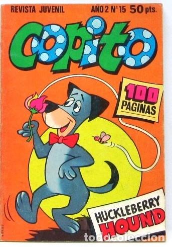 Tebeos: COPITO - A&Ntilde;O 2 - N&ordm; 15 - HUCLEBERRY HOUND - COMIC