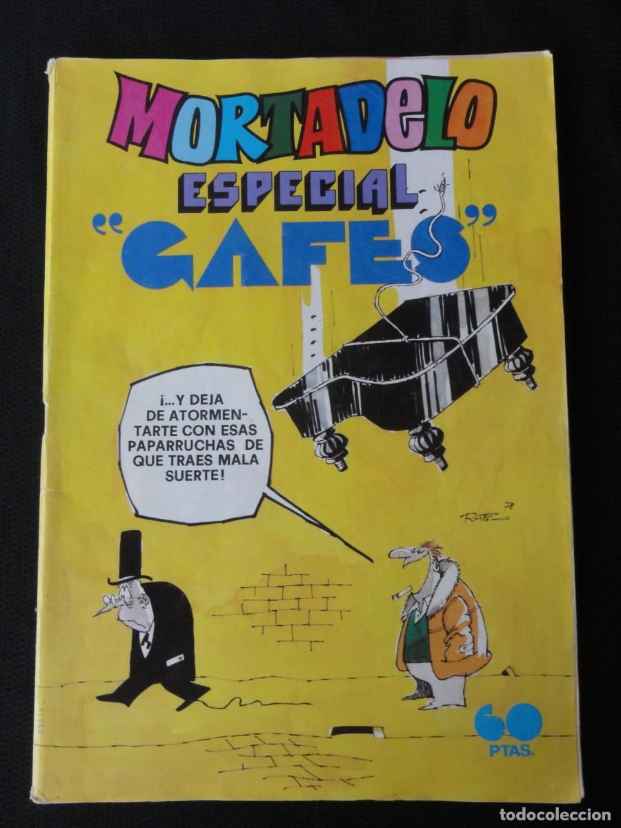 Tebeos: MORTADELO ESPECIAL GAFES. N&ordm; 54. 100 P&Aacute;GINAS. A&Ntilde;O 1975-1986. EDITORIAL. BRUGUERA. C-49