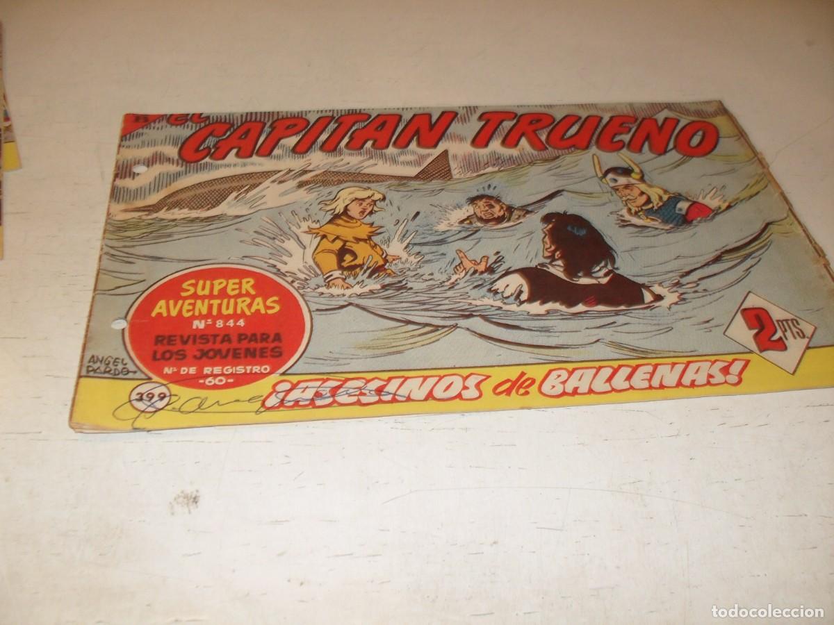 Livros de Banda Desenhada: EL CAPITAN TRUENO,(ORIGINAL) N&ordm; 399,ASESINOS DE BALLENAS&iexcl;&iexcl;,DE V.MORA,DE 618.BRUGUERA,1956
