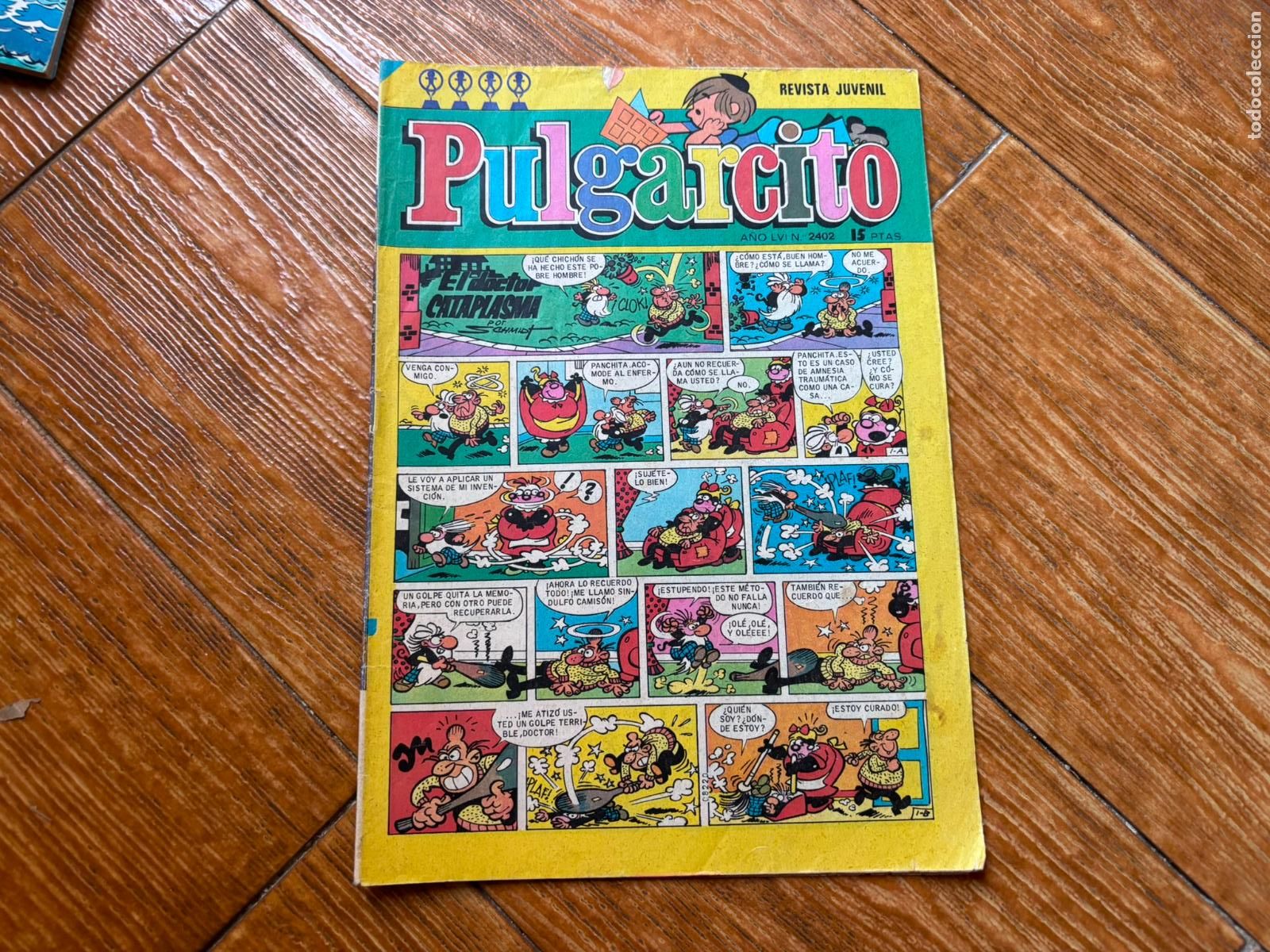Comics: PULGARCITO N&ordm; 2402 EDITORIAL BRUGUERA