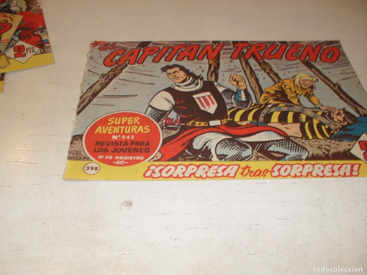 Livros de Banda Desenhada: EL CAPITAN TRUENO,(ORIGINAL) N&ordm; 398,SORPRESA TRAS SORPRESA&iexcl;&iexcl;,DE V.MORA,DE 618.BRUGUERA,1956
