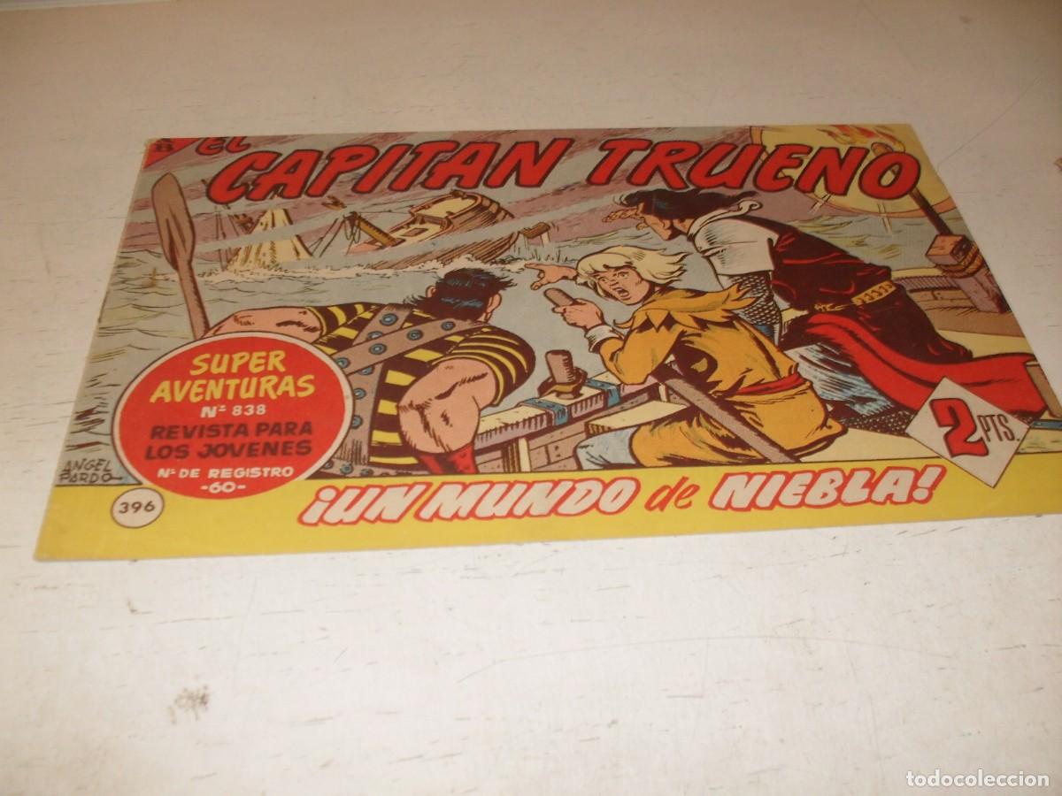 Livros de Banda Desenhada: EL CAPITAN TRUENO,(ORIGINAL) N&ordm; 396,UN MUNDO DE NIEBLA&iexcl;&iexcl;,DE V.MORA,DE 618.BRUGUERA,1956