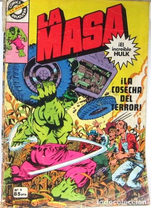 Tebeos: LA MASA - EL INCREIBLE HILK - N&ordm; 9 - LA COSECHA DEL TERROR - COMIC