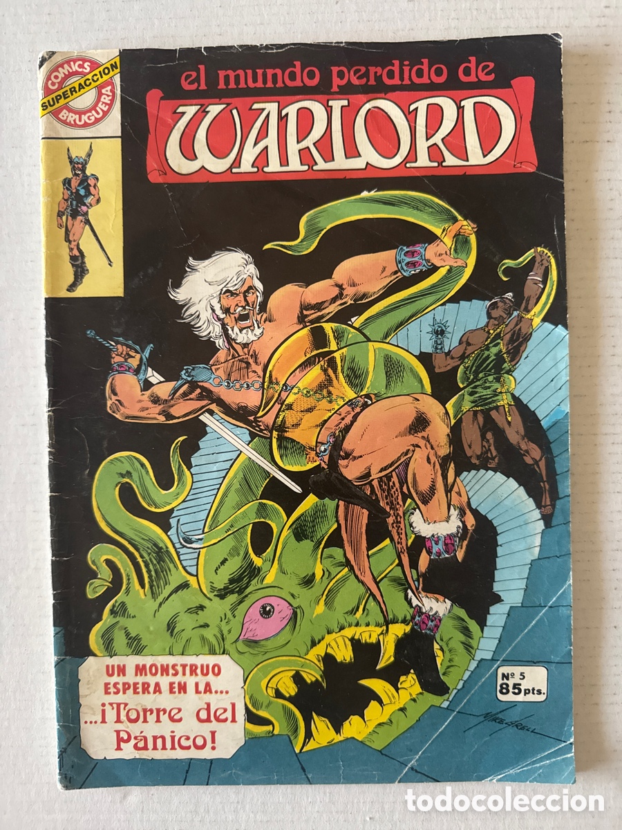 Tebeos: El mundo perdido de WARLORD #5 - BRUGUERA