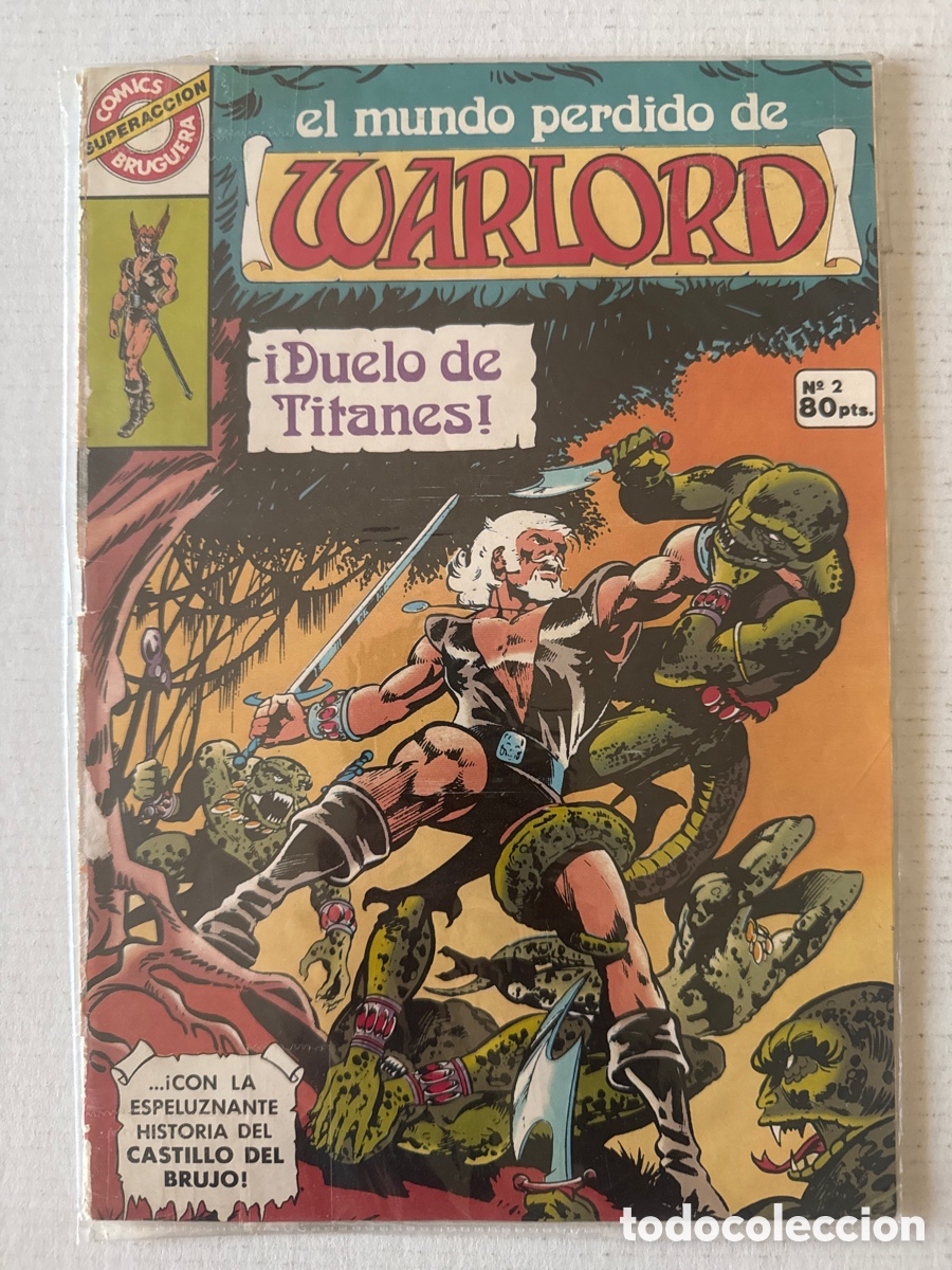 Tebeos: El mundo perdido de WARLORD #2 - BRUGUERA