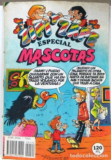 Tebeos: ZIPI Y ZAPE ESPECIAL - N&ordm; 120 - MASCOTAS - COMIC