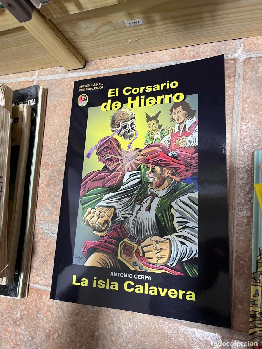 Tebeos: COMIC6 &mdash; El Corsario de Hierro: La isla Calavera &mdash; Antonio Cerpa &rarr;