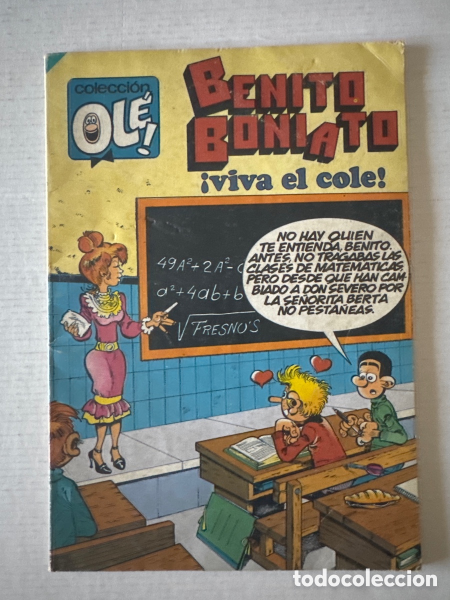 Tebeos: BENITO BONIATO #9 BRUGUERA OL&Eacute; &laquo;Infrecuente&raquo;