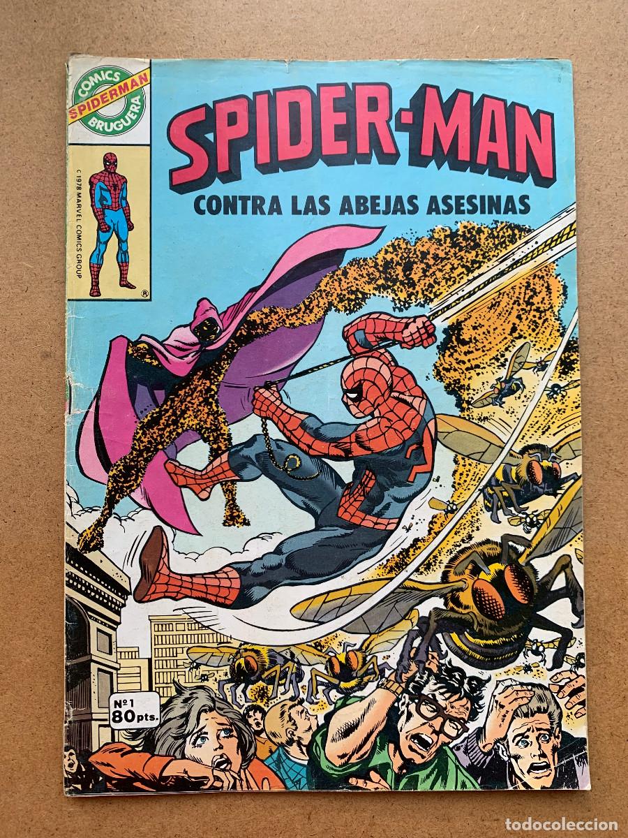 Tebeos: Spiderman n&ordm; 1: Contra las Abejas Asesinas - Spider - Man Bruguera