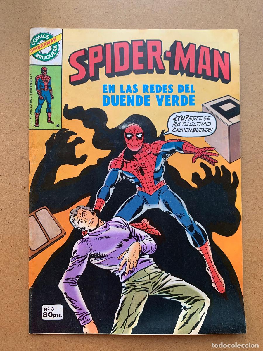 Tebeos: Spiderman n&ordm; 3 - Spider - Man Bruguera - Excelente Estado