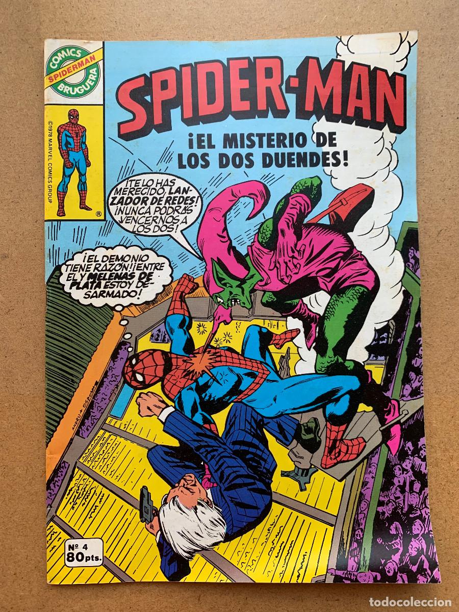 Tebeos: Spiderman n&ordm; 4 - Spider - Man Bruguera - Excelente Estado