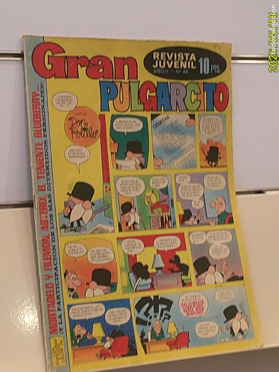 Tebeos: GRAN PULGARCITO A&Ntilde;O II N&ordm; 69 - BRUGUERA