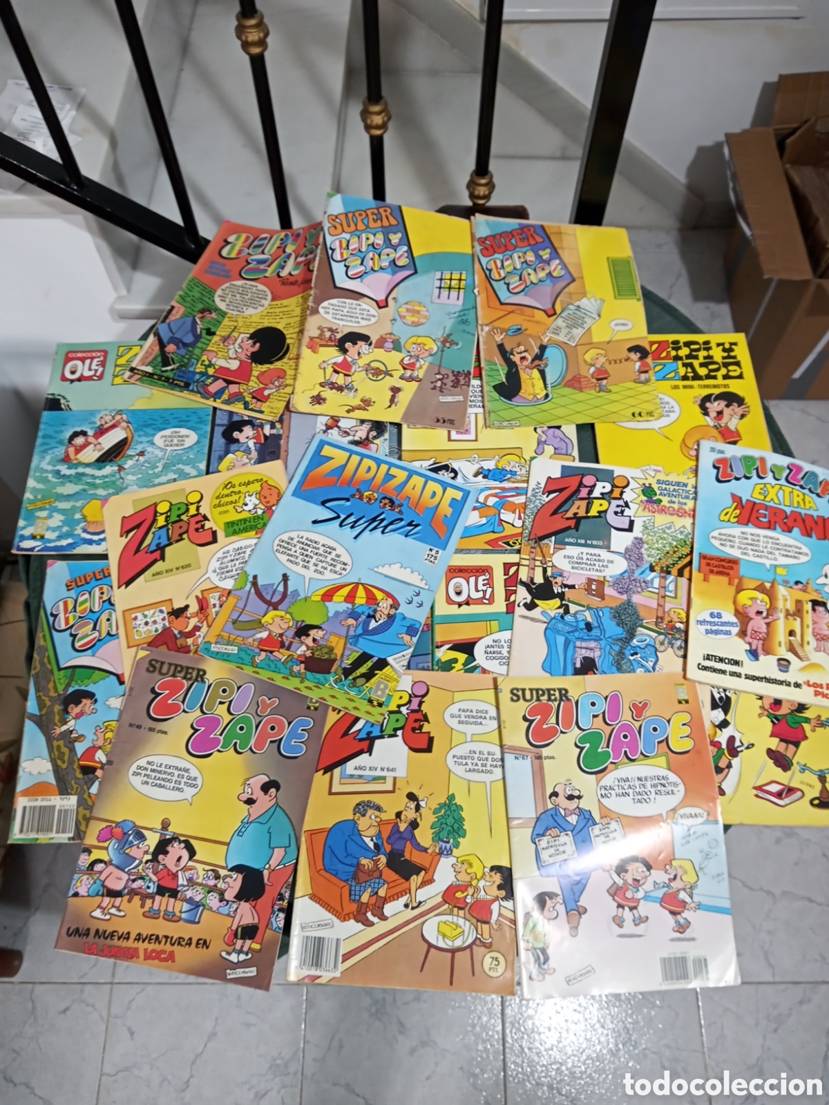 Tebeos: LOTE DE ZIPI Y ZAPE, BRUGUERA Y EDICIONES B. A&Ntilde;OS 80 - 90. USADO.