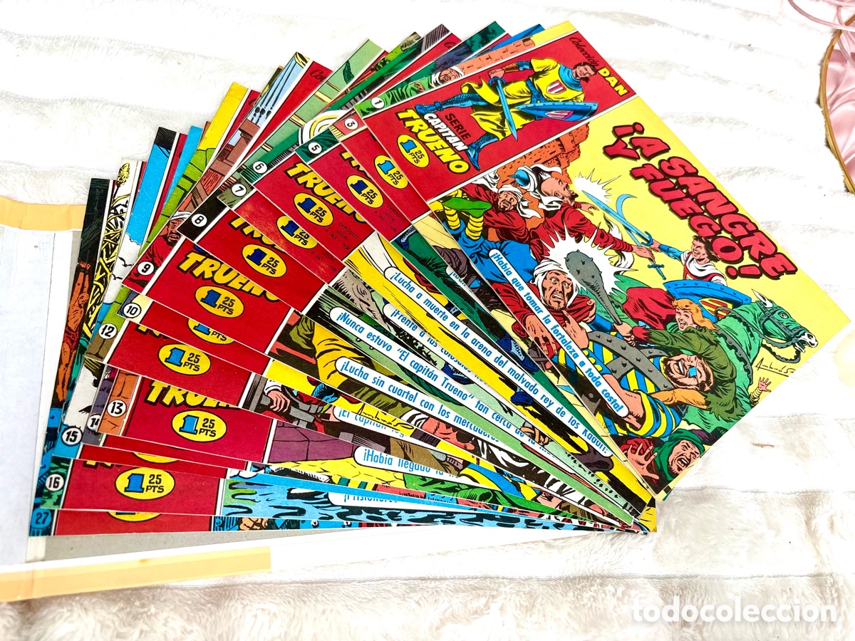 BDs: Tomo 1 El Capit&aacute;n Trueno (Edici&oacute;n Facs&iacute;mil El Peri&oacute;dico, 1998) - 14 Cuadernillos Colecci&oacute;n DAN