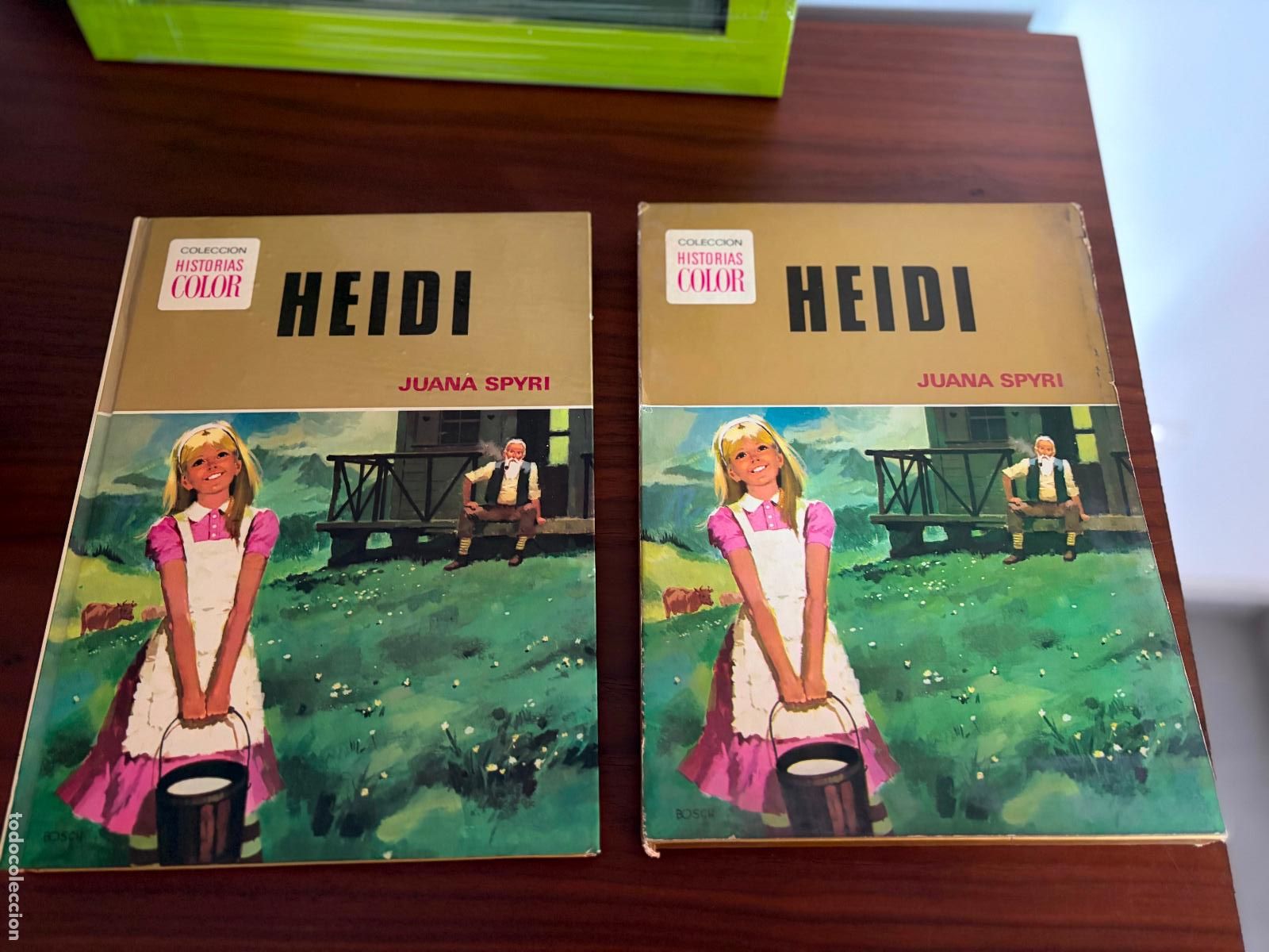 Tebeos: COLECCI&Oacute;N HISTORIAS COLOR N&ordm; 5 , HEIDI , EDITORIAL BRUGUERA