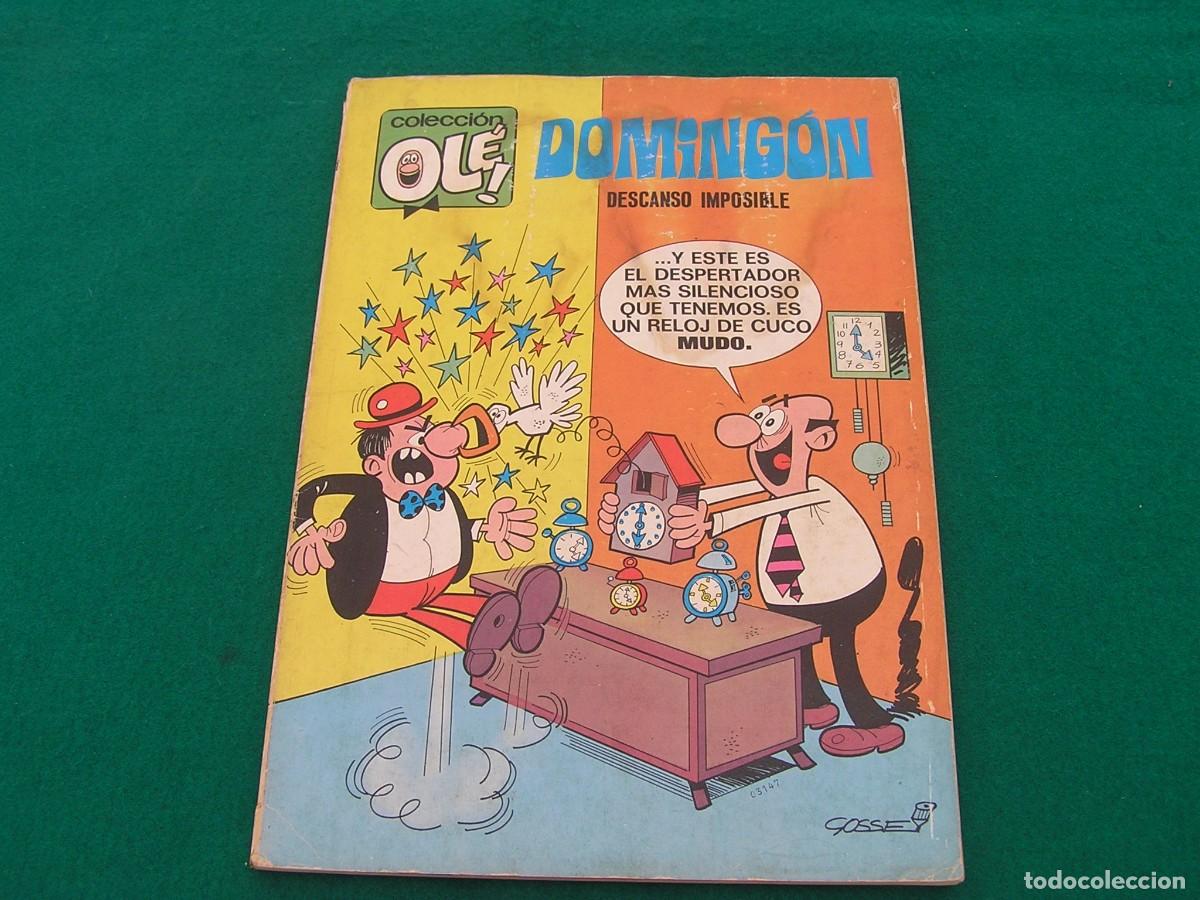 Tebeos: DOMING&Oacute;N. Descanso imposible. Colecci&oacute;n Ol&eacute;. N&ordm;20. A&ntilde;o 1971.N&uacute;mero en lomo.