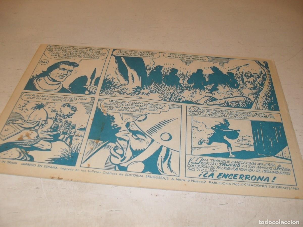 Tebeos: EL CAPITAN TRUENO,(ORIGINAL) 367,UN MILLON DE PUERCOESPINES&iexcl;&iexcl;,DE V.MORA,DE 618.BRUGUERA,1956