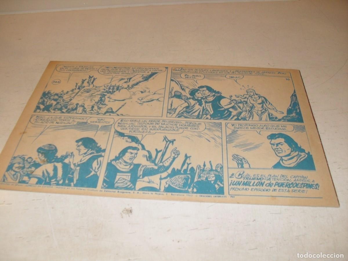 Tebeos: EL CAPITAN TRUENO,(ORIGINAL) 367,UN MILLON DE PUERCOESPINES&iexcl;&iexcl;,DE V.MORA,DE 618.BRUGUERA,1956
