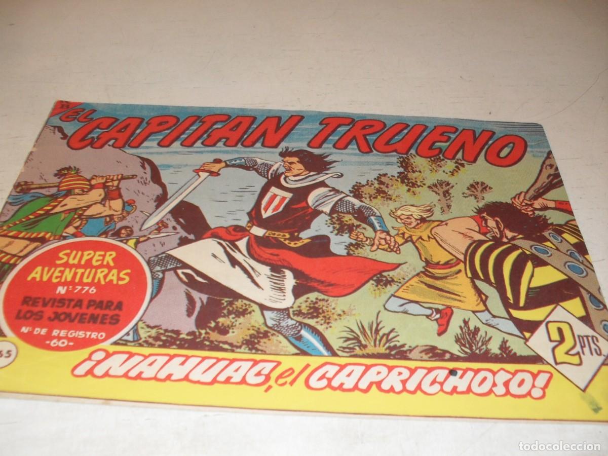 Tebeos: EL CAPITAN TRUENO,(ORIGINAL) 365,NAHUAC,EL CAPRICHOSO&iexcl;&iexcl;,DE V.MORA,DE 618.BRUGUERA,1956