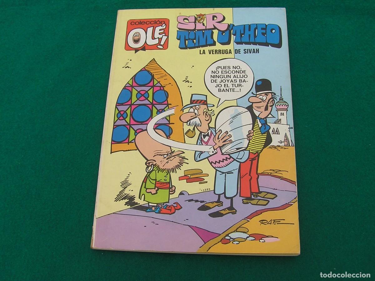 Tebeos: Personaje: Sir Tim O&acute;Theo.T&iacute;tulo: La verruga de Sivah. Colecci&oacute;n Ol&eacute;. N&ordm;73. A&ntilde;o 1973.N&uacute;mero en lomo.