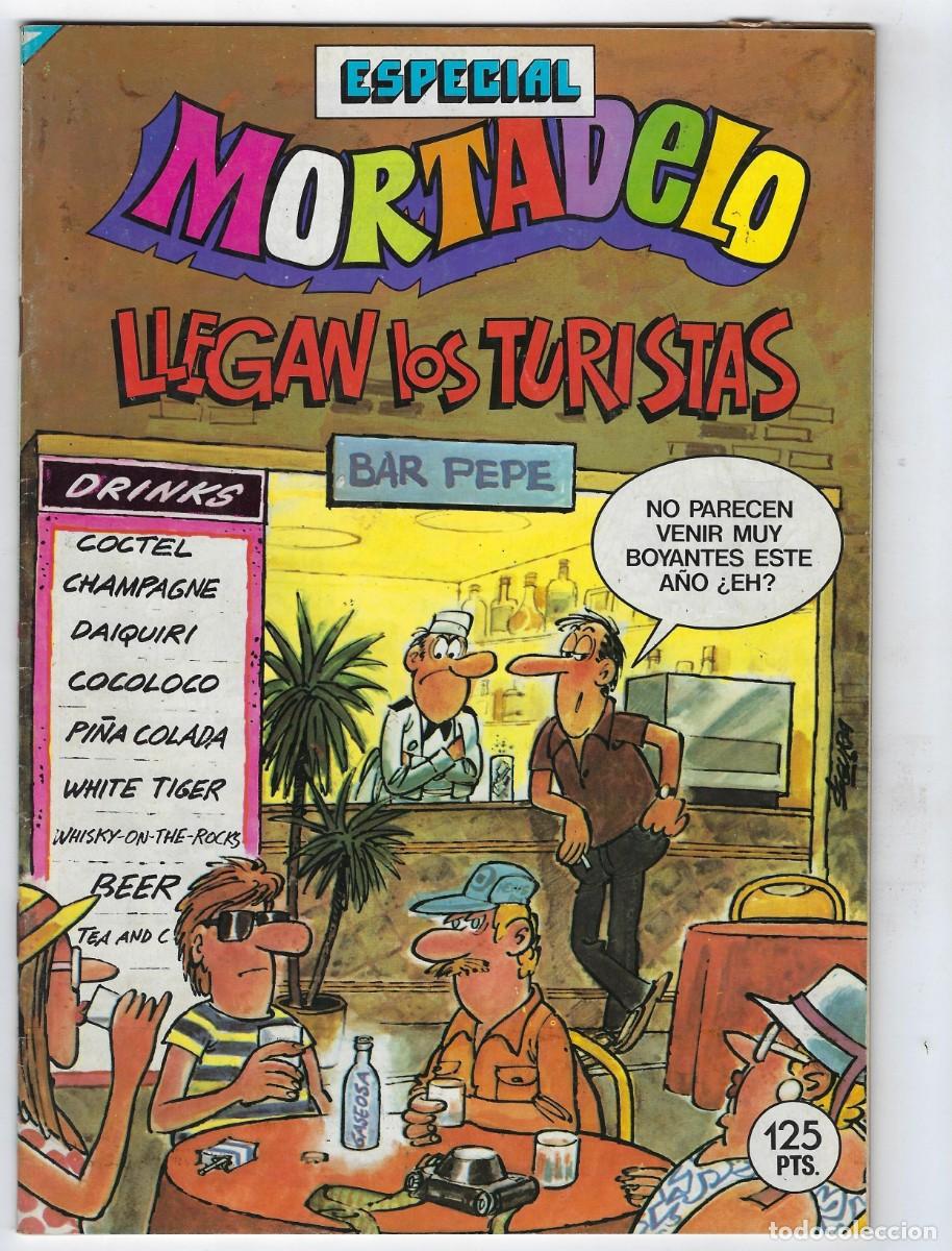 Tebeos: ESPECIAL MORTADELO N&ordm; 180: LLEGAN LOS TURISTAS ***BRUGUERA***