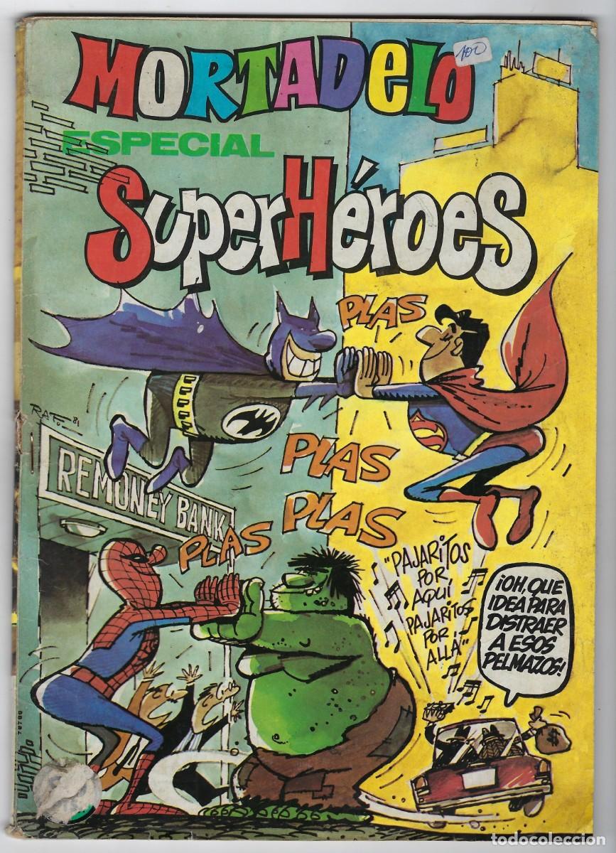 Tebeos: MORTADELO ESPECIAL N&ordm; 123: SUPERHEROES ***BRUGUERA***