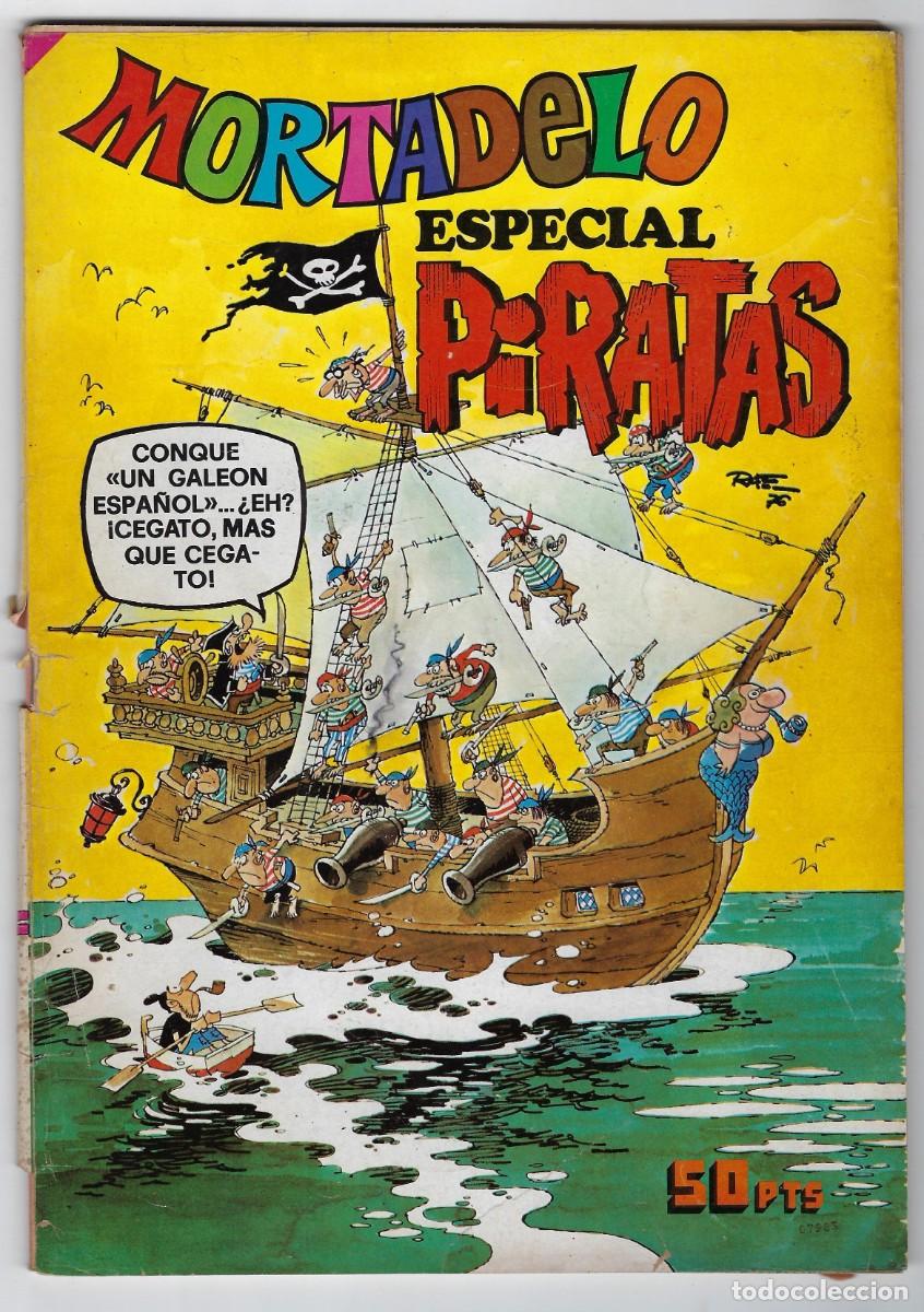 Tebeos: MORTADELO ESPECIAL N&ordm; 14: PIRATAS - 1977 ***BRUGUERA***