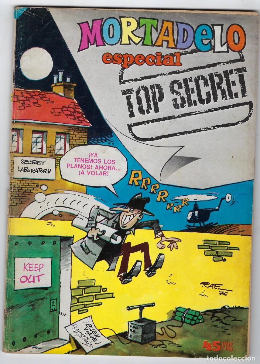 Tebeos: MORTADELO ESPECIAL N&ordm; 12: TOP SECRET - 1976 ***BRUGUERA***