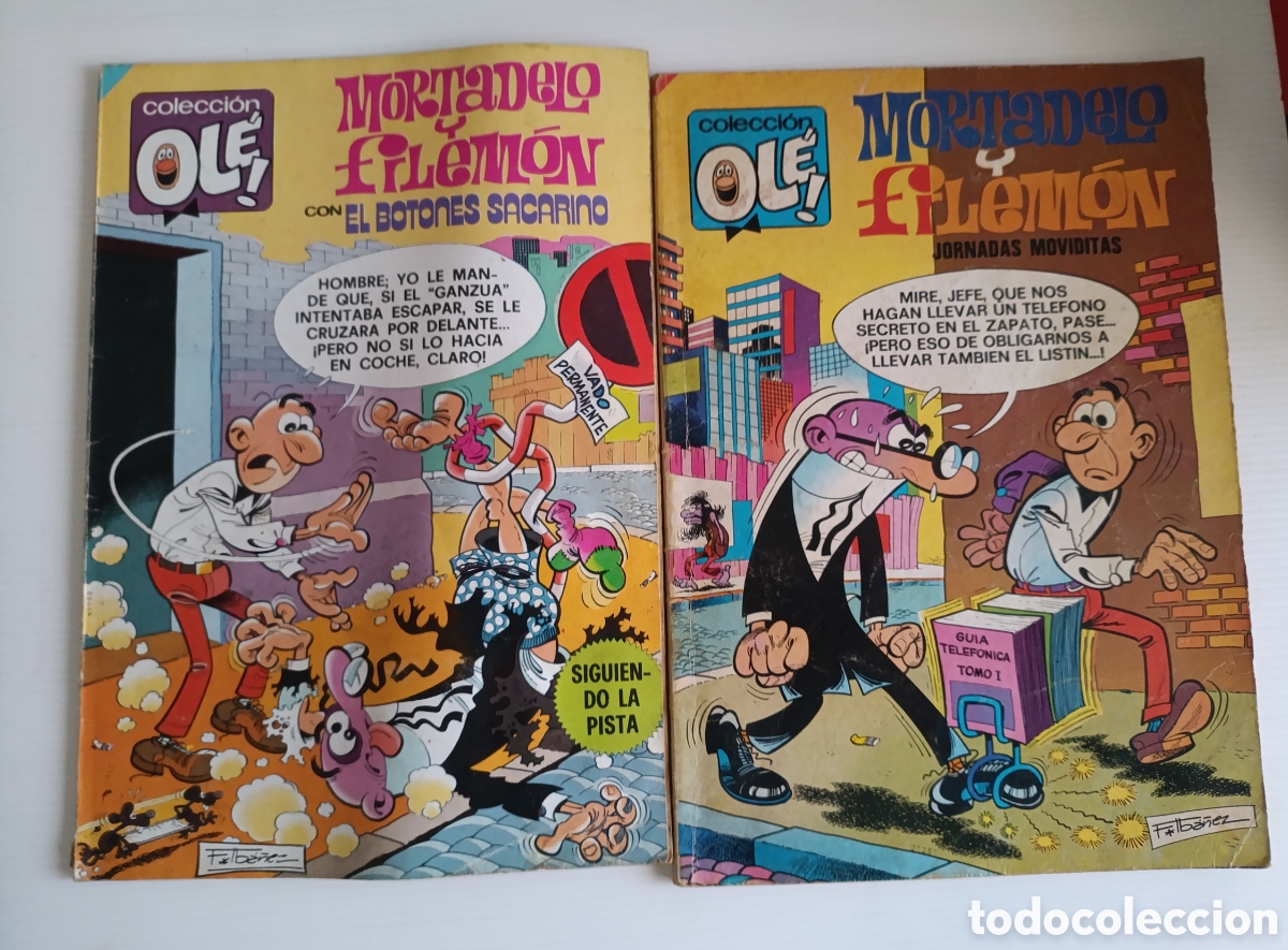 Tebeos: Lote de 4 Oles Mortadelo y Filemon - Foto 3