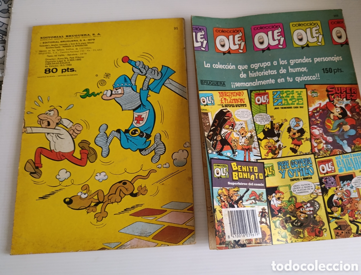 Tebeos: Lote de 4 Oles Mortadelo y Filemon - Foto 4