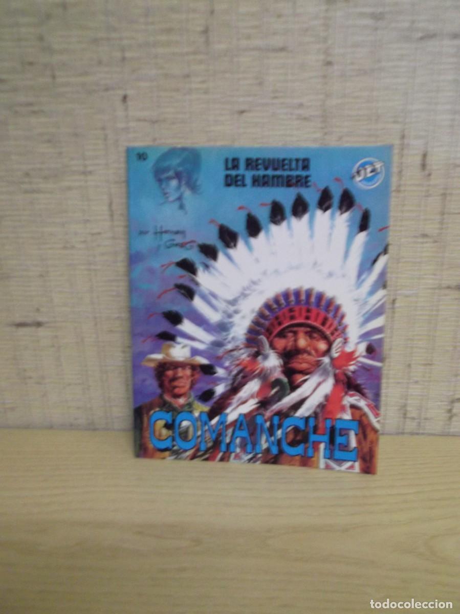 Tebeos: Comic Comanche n&ordm;10 La revuelta del hambre.Editorial Bruguera Jet Bruguera 1983