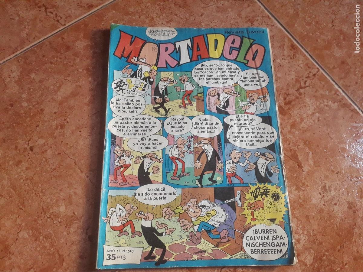 Tebeos: mortadelo numero 510 bruguera 1980
