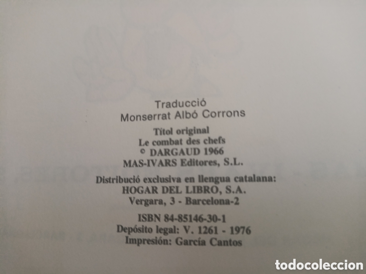 Tebeos: Ast&eacute;rix el combate de capa.Edicion 1976 - Foto 2