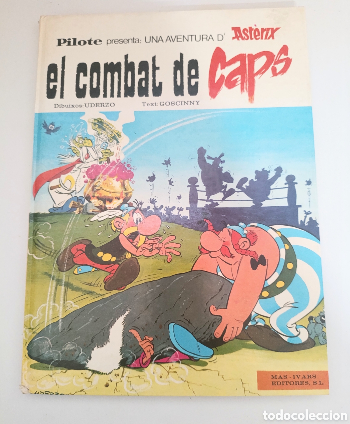 BDs: Ast&eacute;rix el combate de capa.Edicion 1976