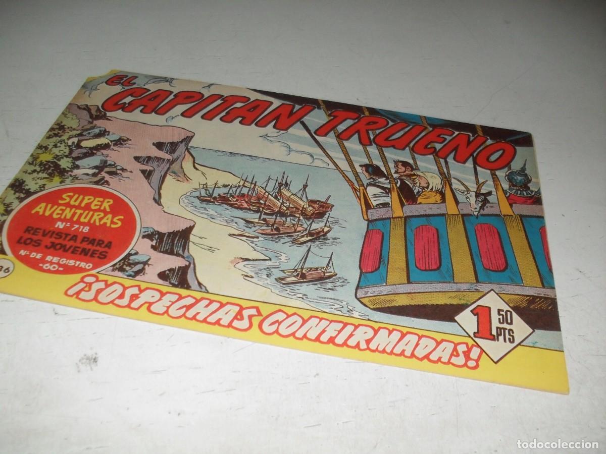 BDs: EL CAPITAN TRUENO,(ORIGINAL) N&ordm; 336,CON GOLIATH ANUNCIANDO CHOCOLATE ELGORRIAGA,DE 618.BRUGUERA,1956
