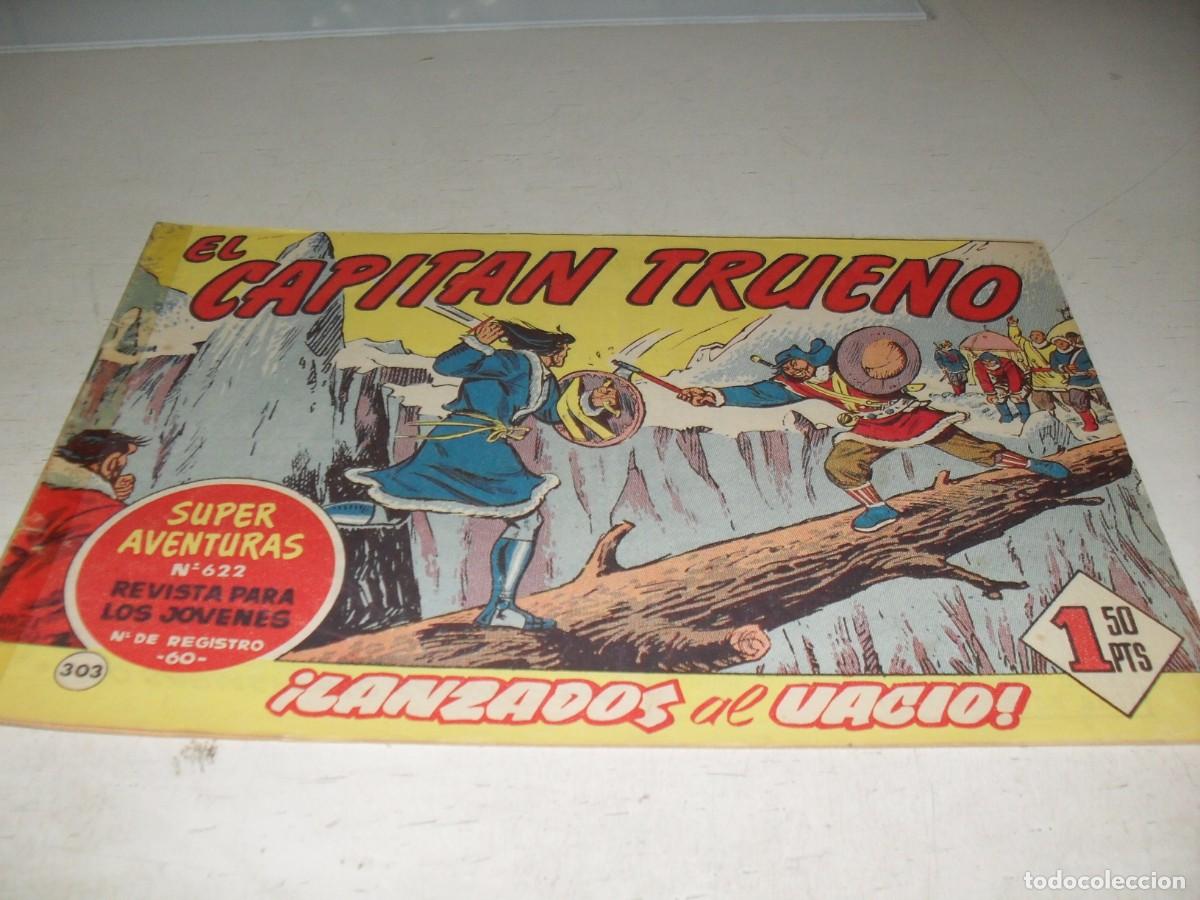 Tebeos: EL CAPITAN TRUENO,(ORIGINAL) N&ordm; 303,CON CHISTE,NUNCA REEDITADO,DE IBA&Ntilde;EZ,DE 618.BRUGUERA,1956