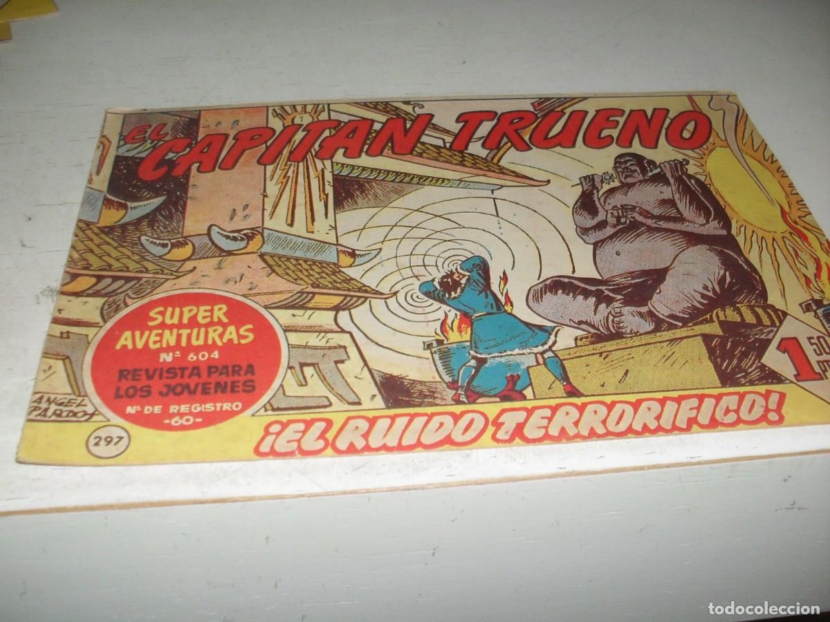 Tebeos: EL CAPITAN TRUENO,(ORIGINAL) N&ordm; 297,N&ordm; ESPECIAL PUBLICITANDO EL MOSQUETERO AZUL,DE 618.BRUGUERA,1956