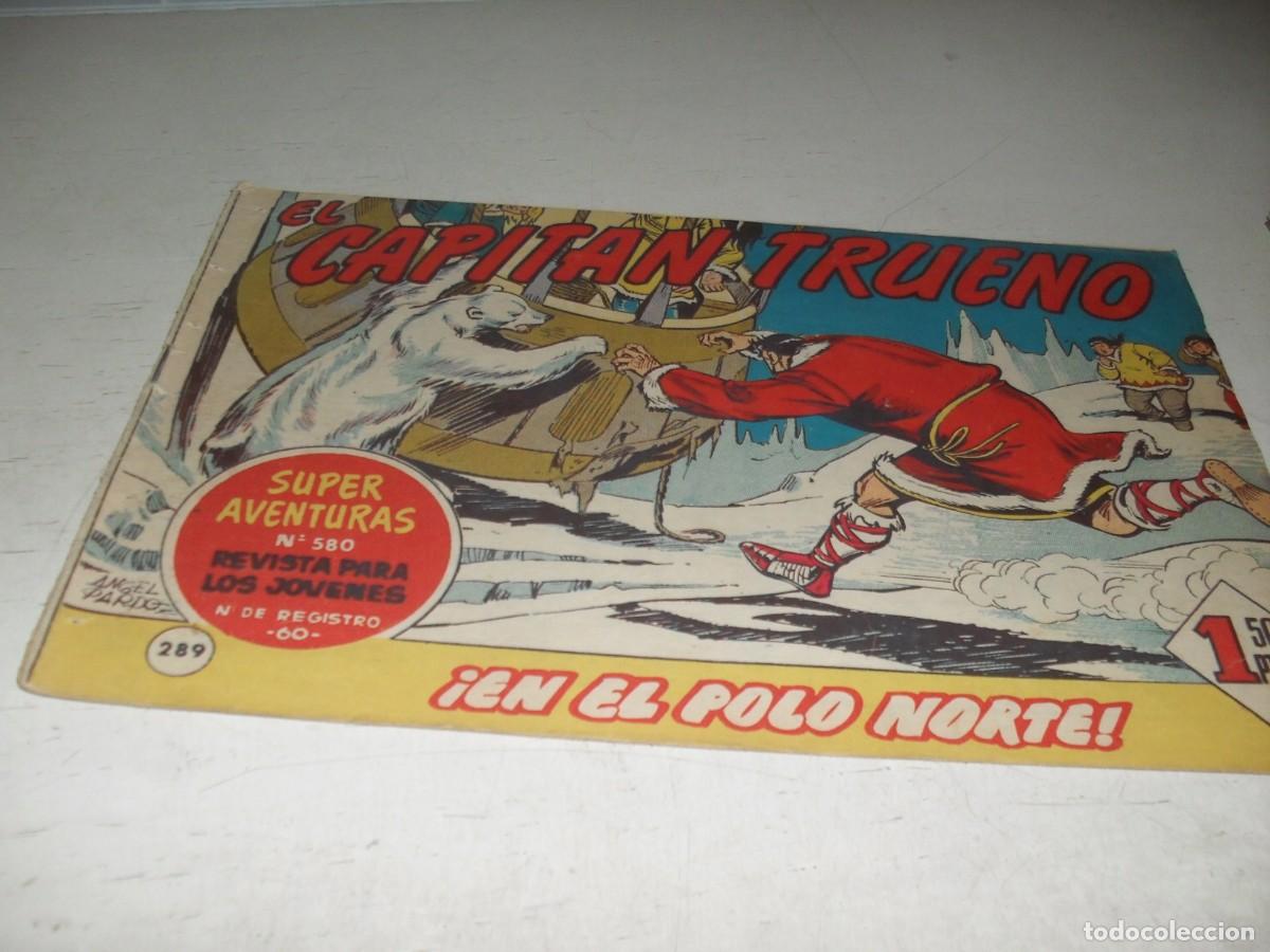 Tebeos: EL CAPITAN TRUENO,(ORIGINAL) N&ordm; 289,EN EL POLO NORTE&iexcl;&iexcl;,DE V.MORA,DE 618.BRUGUERA,1956
