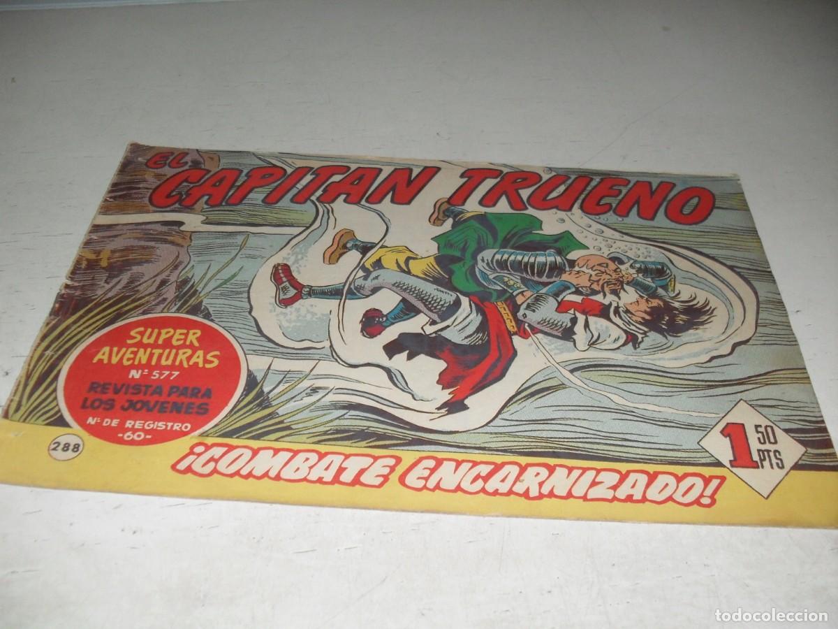 Tebeos: EL CAPITAN TRUENO,(ORIGINAL) N&ordm; 288,COMBATE ENCARNIZADO&iexcl;&iexcl;,DE V.MORA,DE 618.BRUGUERA,1956